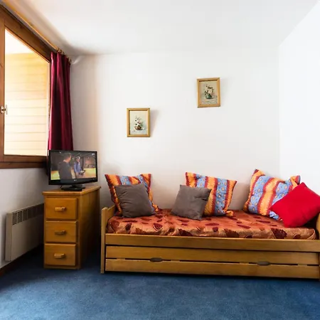 Zenith - Depart Et Retour Skis Aux Pieds Expose Sud Studio Pour 3 Personnes Mae-7767