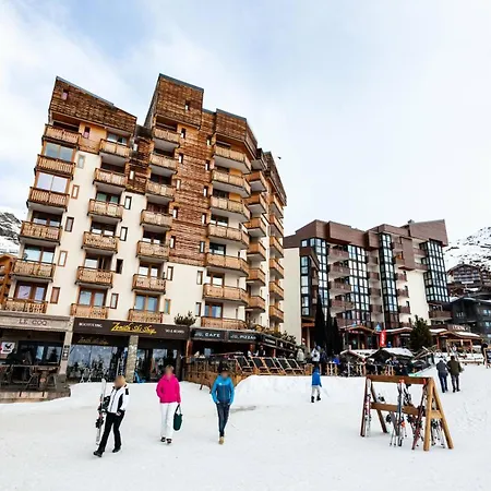 Zenith - Depart Et Retour Skis Aux Pieds Expose Sud Studio Pour 3 Personnes Mae-7767 *